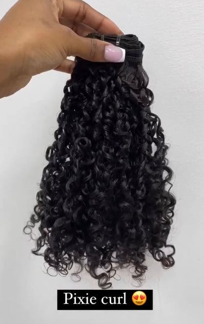 Luxury Wavy/Curly  Bundle
