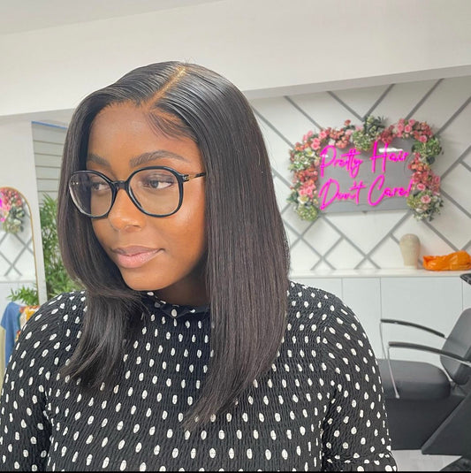 "SILK STRAIGHT" Closure Wig