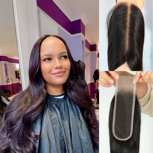 2x6 Kim K HD Lace Closure Cambodian Hair Preplucked